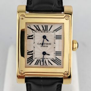 Cartier Dual Time Tank