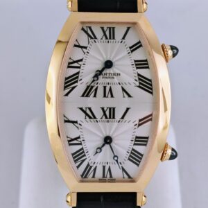 Cartier Tonneau dual time
